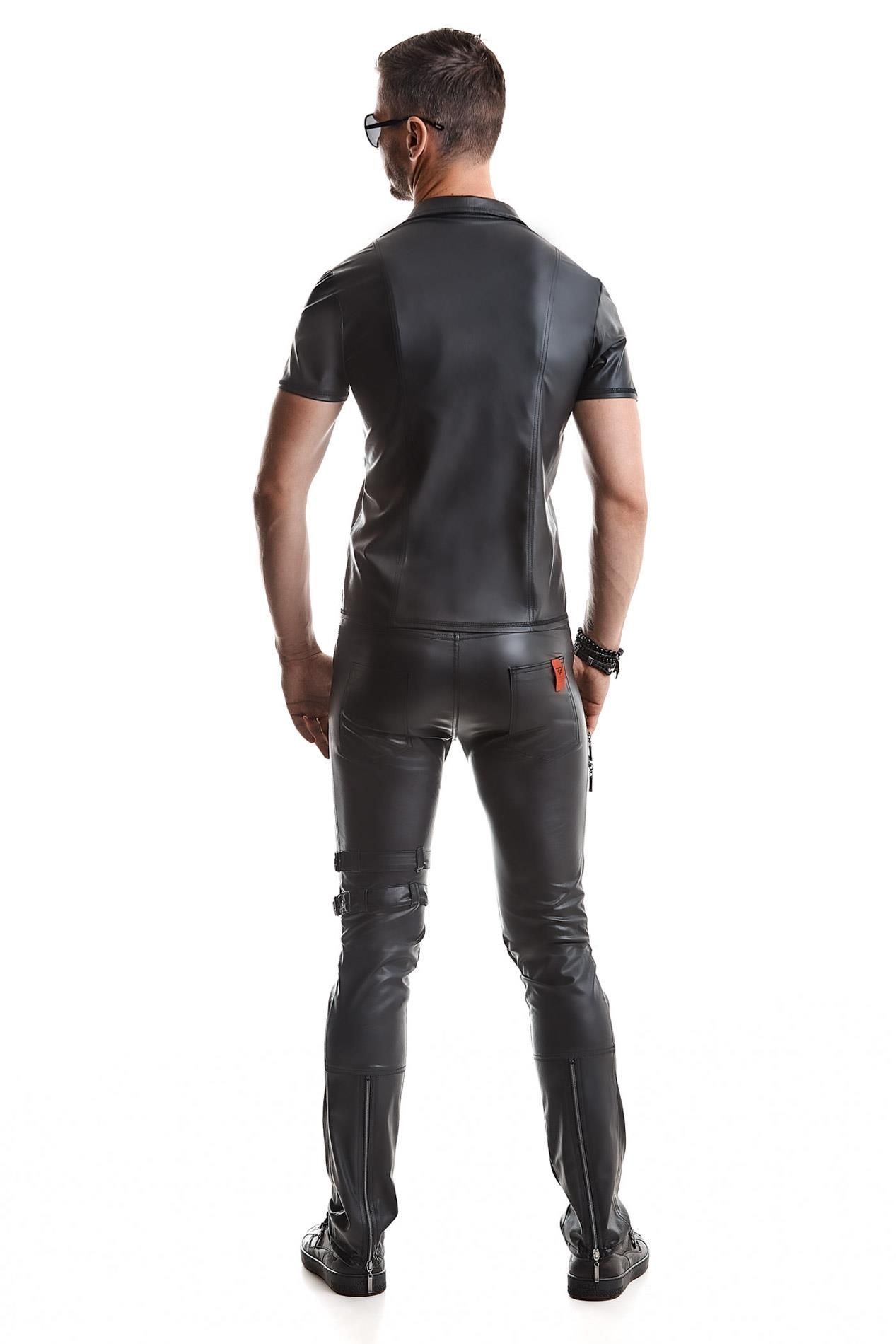 Koszulka polo Regnes Fetish Planet RMRemo001, 3XL (czarny)