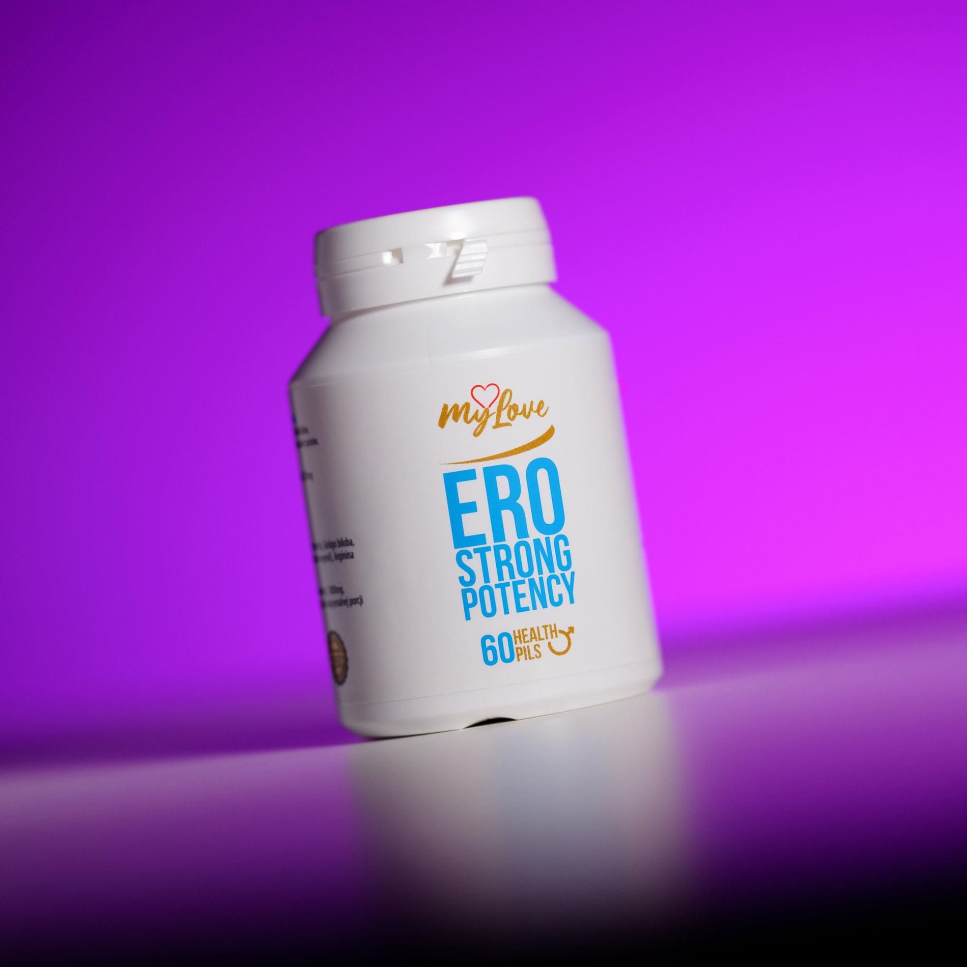 Таблетки для чоловічої потенції MyLove Ero Strong Potency, 60 шт