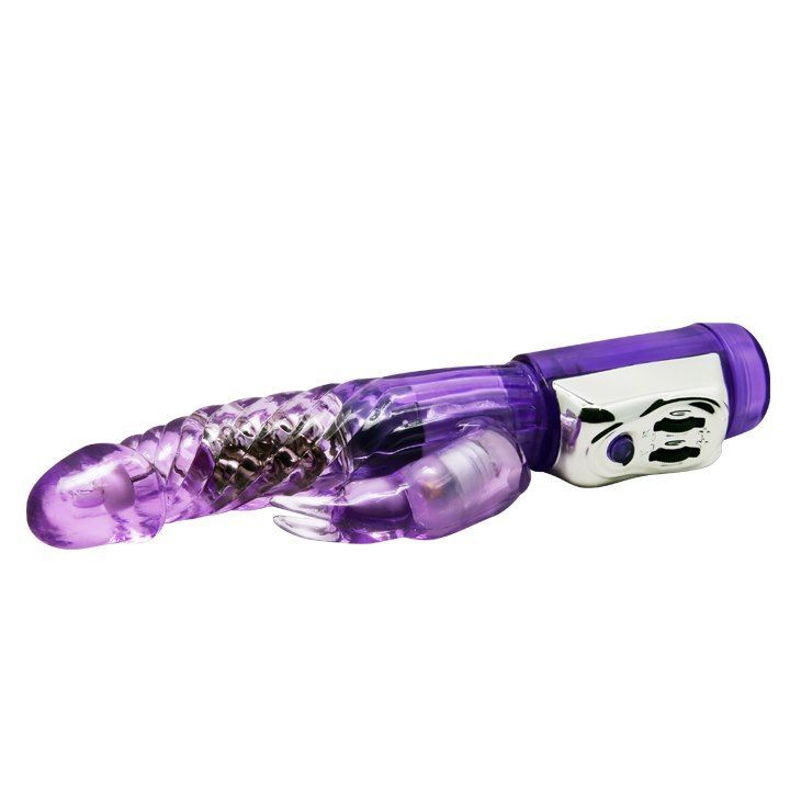 Wibrator królik Pretty Love Persian Elite Rotating, 21.5 cm (fioletowy)