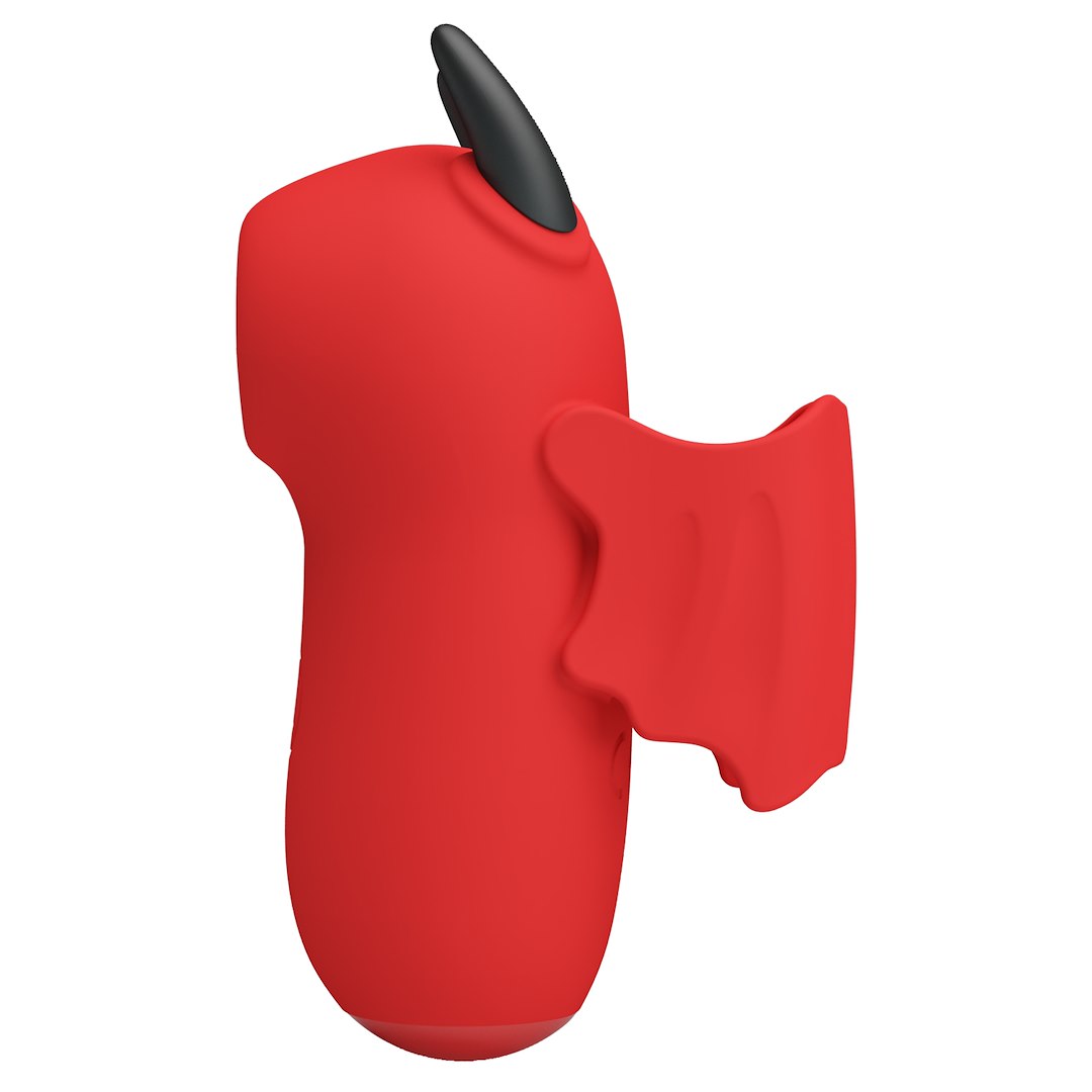 Bezdotykowy stymulator łechtaczki Pretty Love Magic Devil (czerwony)