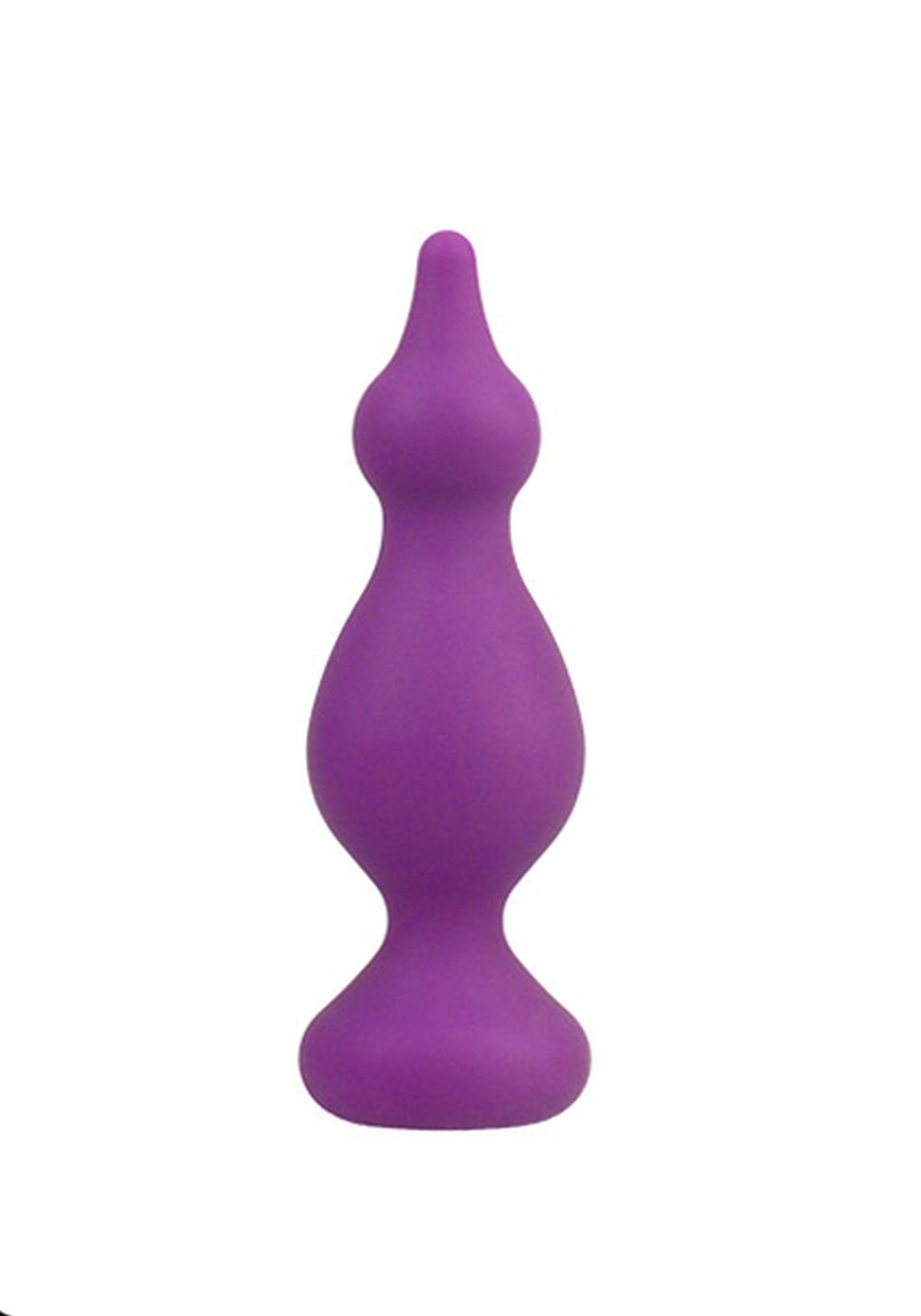 Korek analny Adrien Lastic Amuse Medium, 11.5 cm (fioletowy)