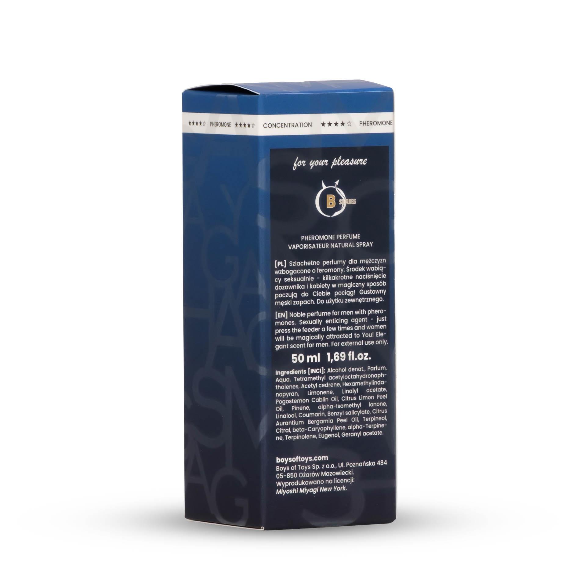 Męskie perfumy z feromonami Miyoshi Miyagi Instinct Homme, 50 мл