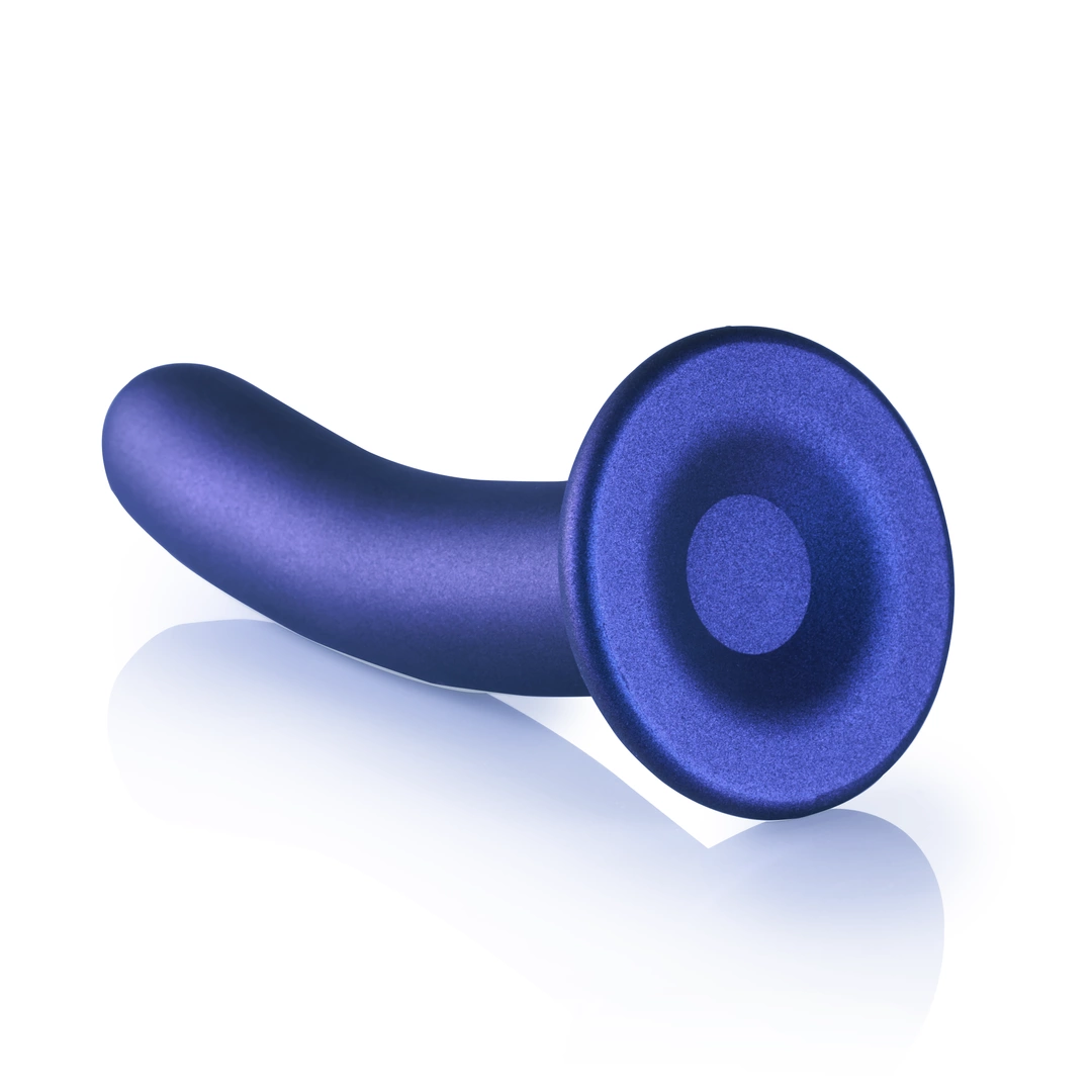 Фаллоимитатор Ouch! Smooth G-Spot Dildo 7'', 17.7 см (синий)