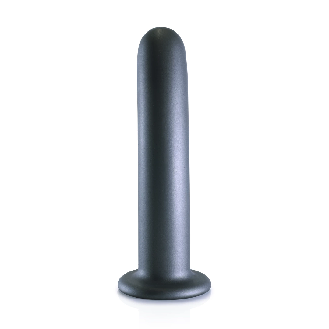 Фаллоимитатор Ouch! Smooth G-Spot Dildo 7'', 17.7 см (серый)