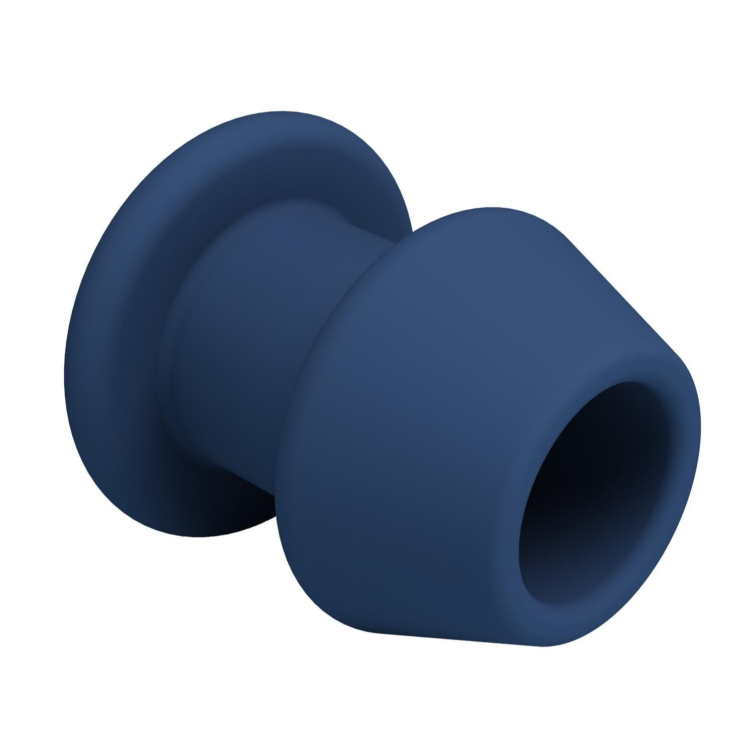 Анальный тоннель Mr. Play Jack M, 8,7 см (синий)