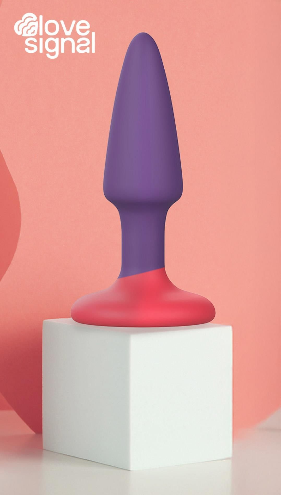 Korek analny Dream Toys Bounce Buddy Small, 9 cm (fioletowy)