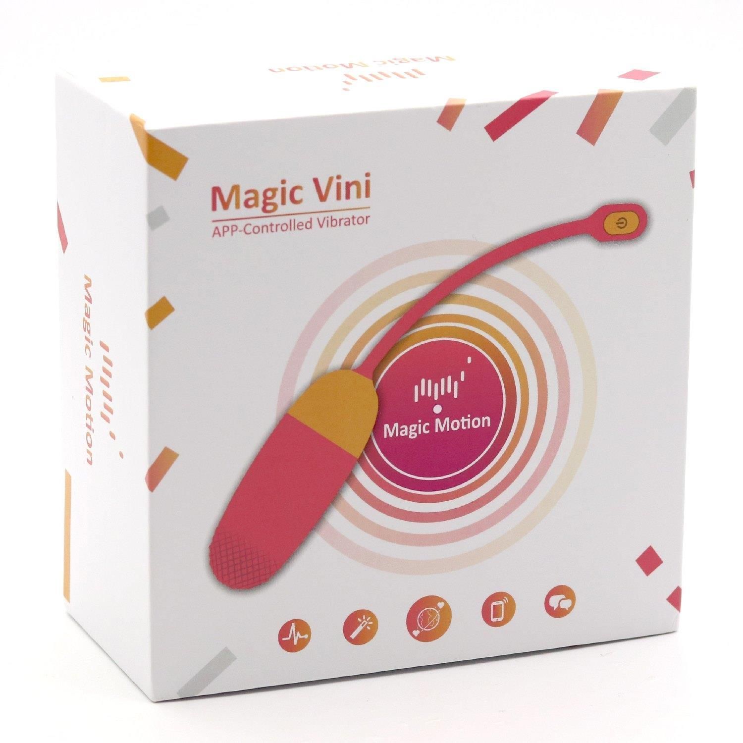 Виброяйцо Magic Motion Magic Vini, 23.7 см (оранжевый)