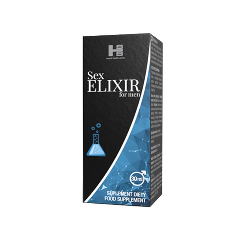 EROMED Sex Elixir for Men - Afrodyzjak dla mężczyzn, Bez zapachu i smaku, 30 ml