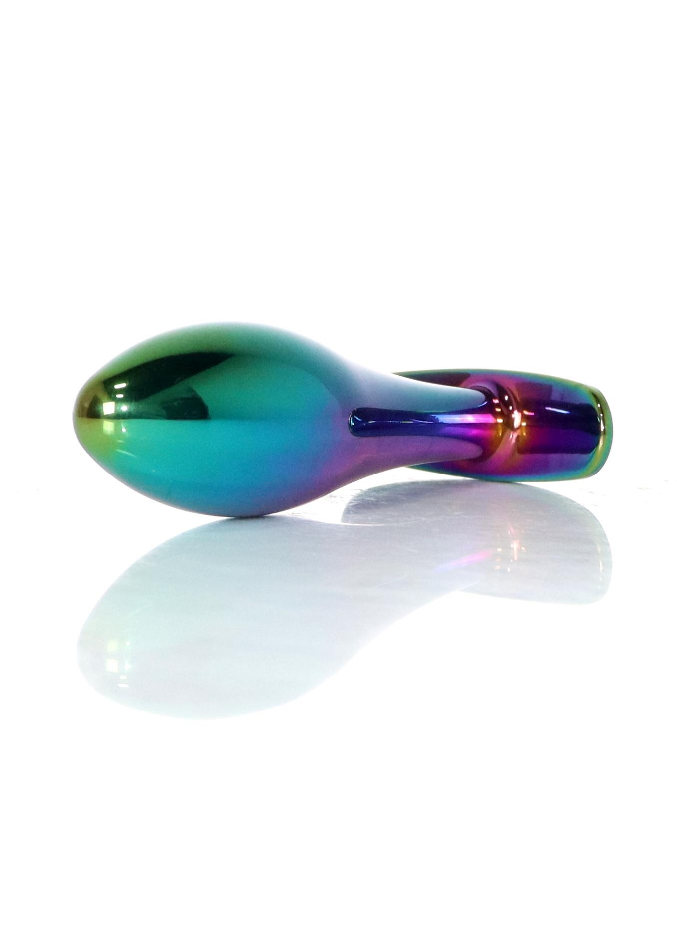 Анальна пробка з кристалом B - Series HeavyFun Plug-Jewellery, 9.2 см (рожевий)