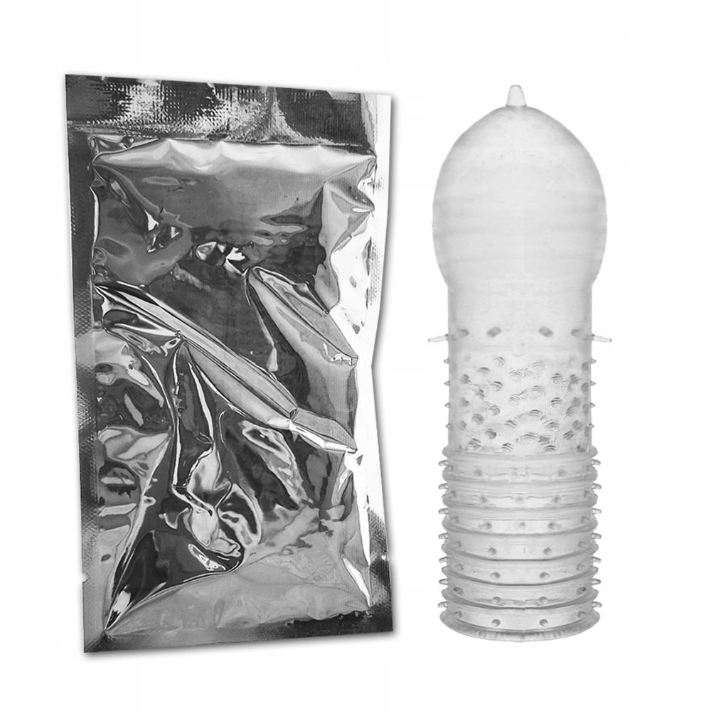 Fetish Provoke Clear Power N03 - Nakładka na penisa, Przezroczysty, 11 cm, One size