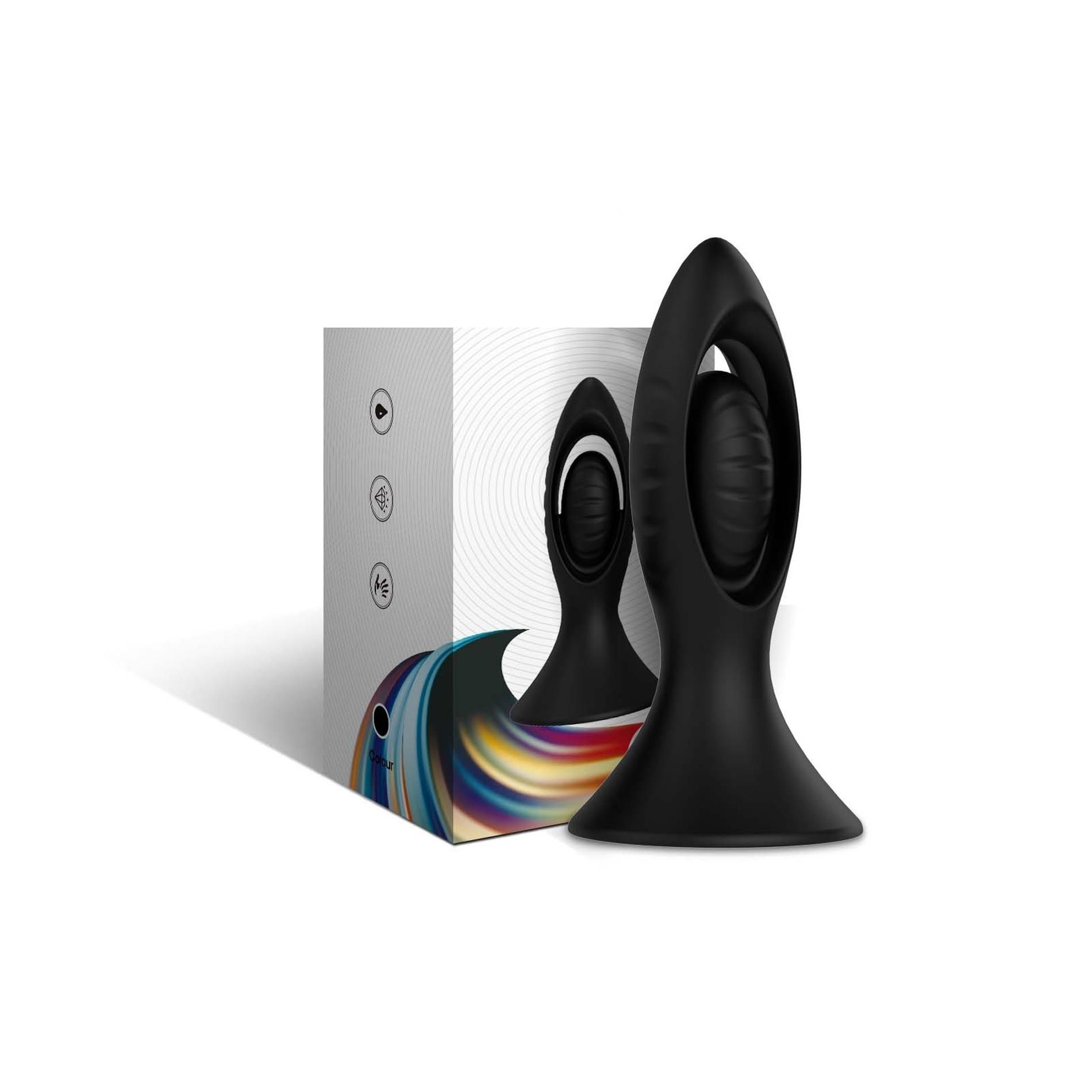 Анальная пробка B - Series Joy Watchman, 12 см (черный)