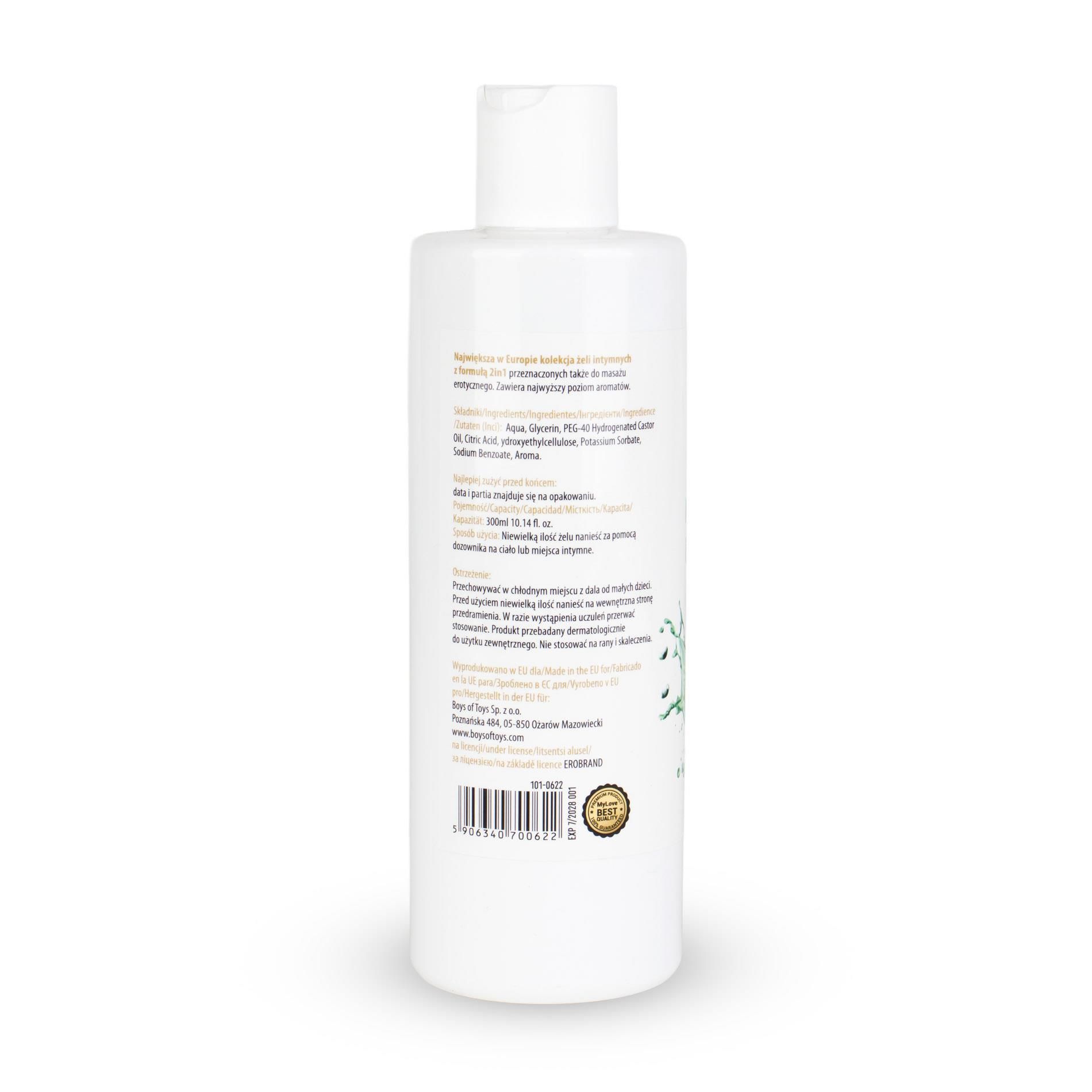 Lubrykant MyLove Aroma Series Intim&Massage 2w1 Mohito, 300 ml
