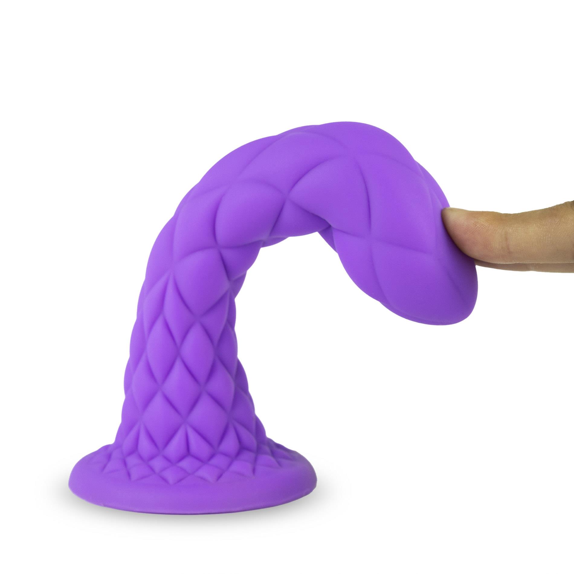 Фаллоимитатор Silexd Fantasy Line Dreamy 7”, 18.5 см (фиолетовый)