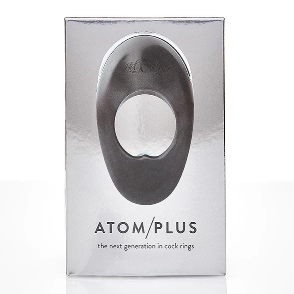 Эрекционное кольцо Hot Octopuss Atom Plus, 12 см (черный)