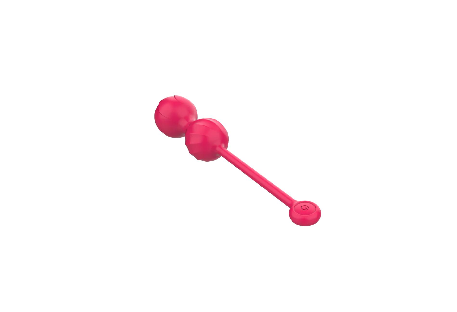 Вагинальные шарики Lovesecret Premium Love Balls App Function, 21.8 см (розовый)