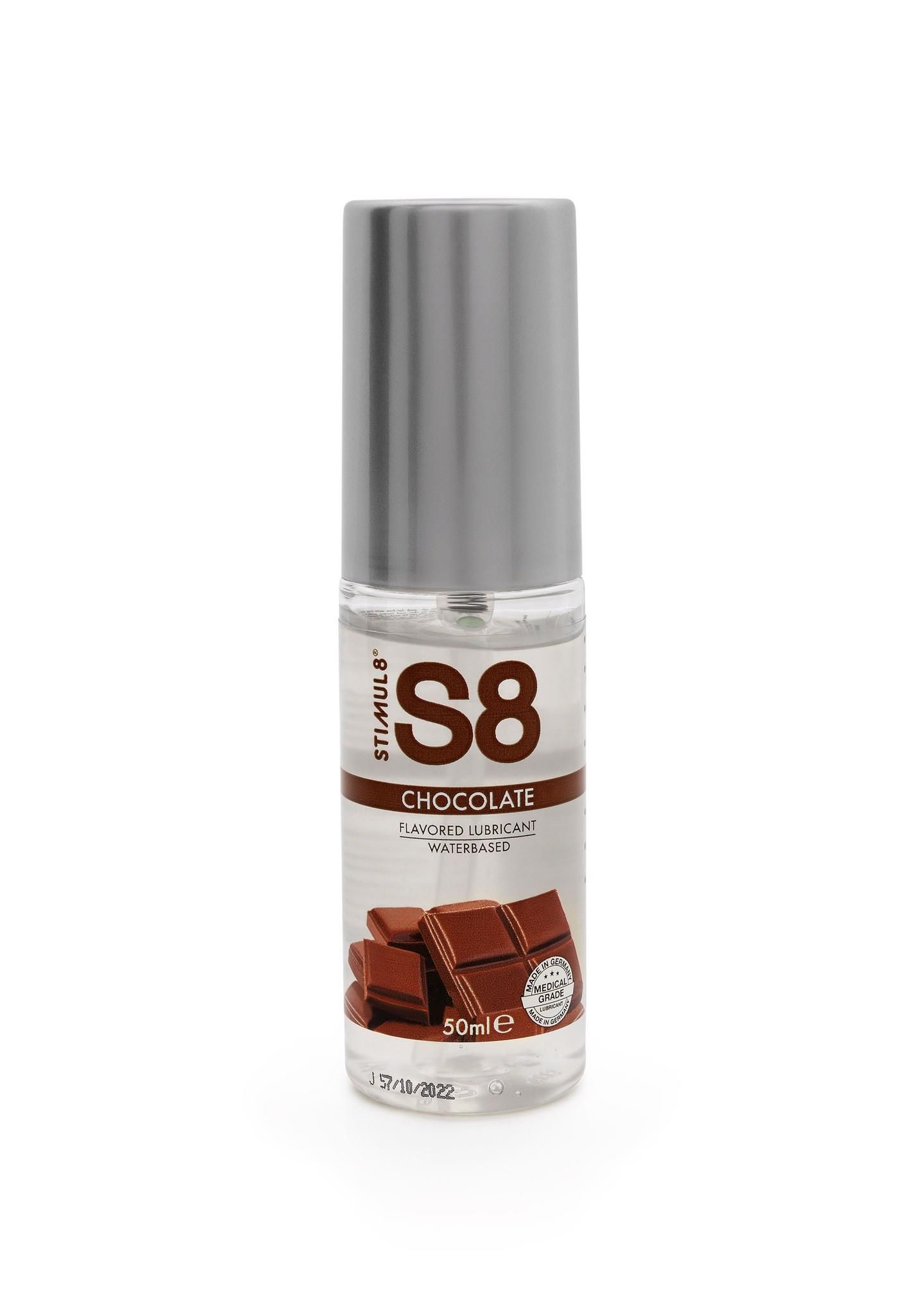 Лубрикант на водній основі Stimul8 Flavored Lube шоколад, 50 мл