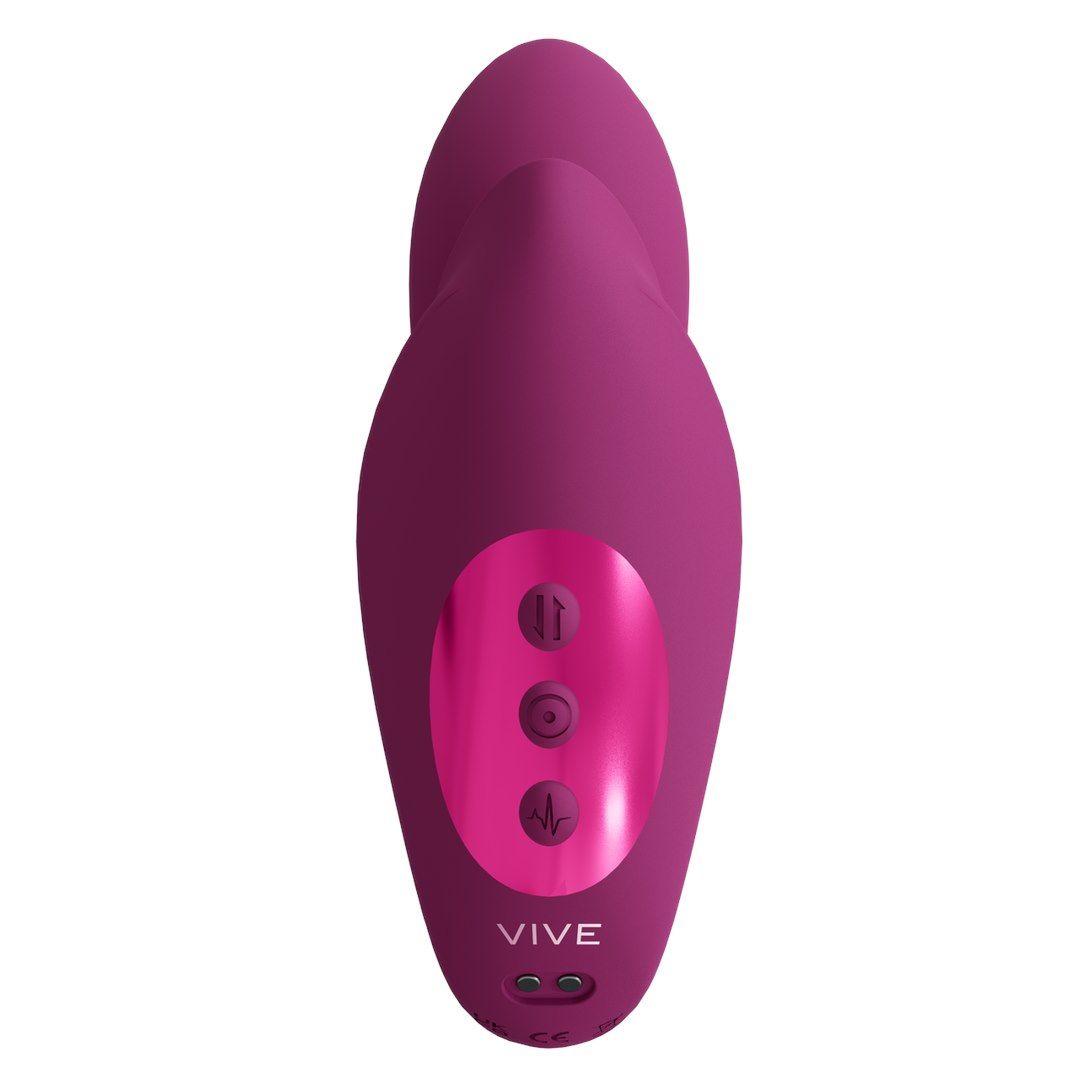 Вибратор Vive Yuki Rechargeable, 8.9 см (розовый)