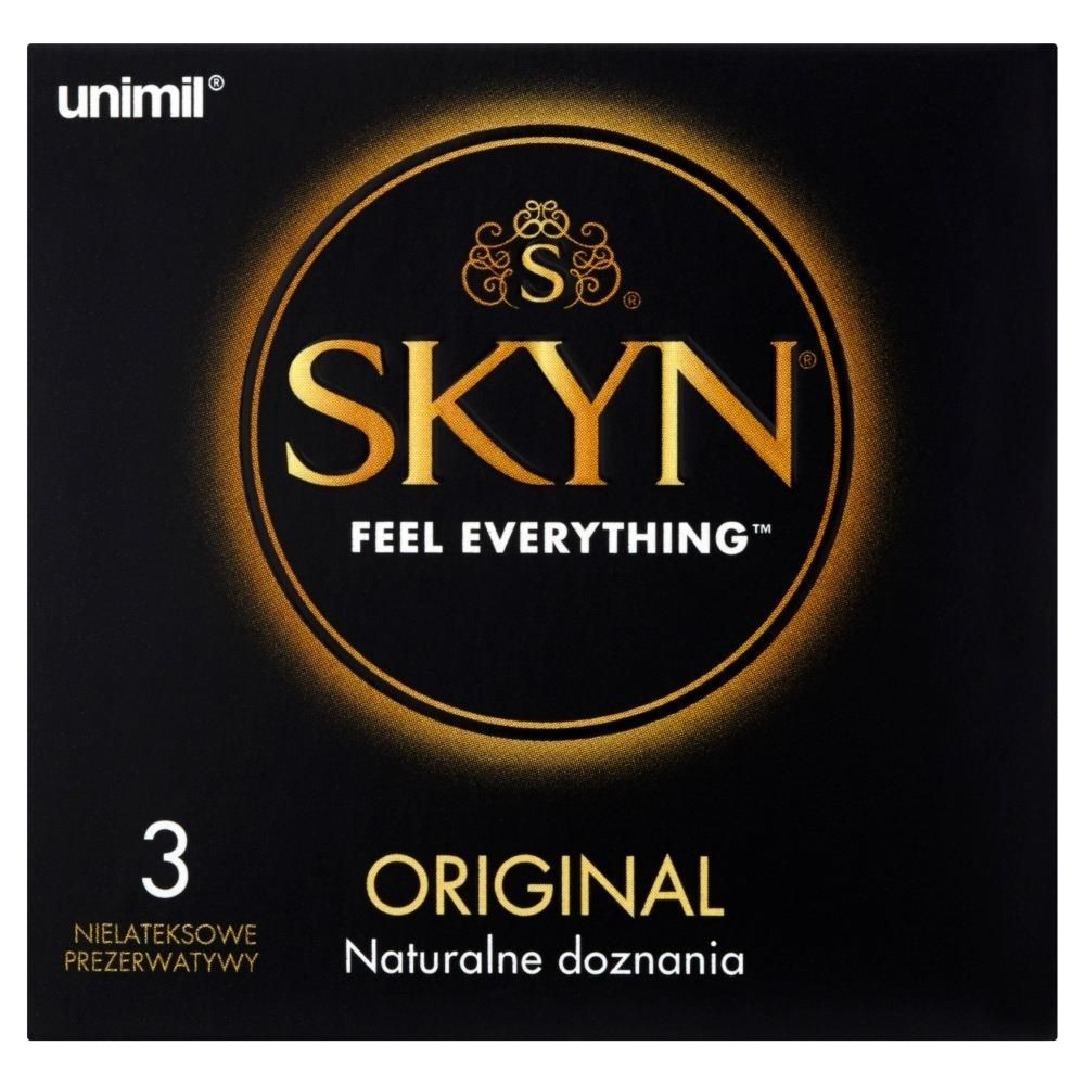 Презервативы Unimil Skyn Original безлатексные, 3 шт