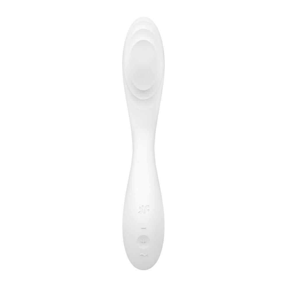 Вібратор Satisfyer Rrrolling Pleasure, 22 см (білий)