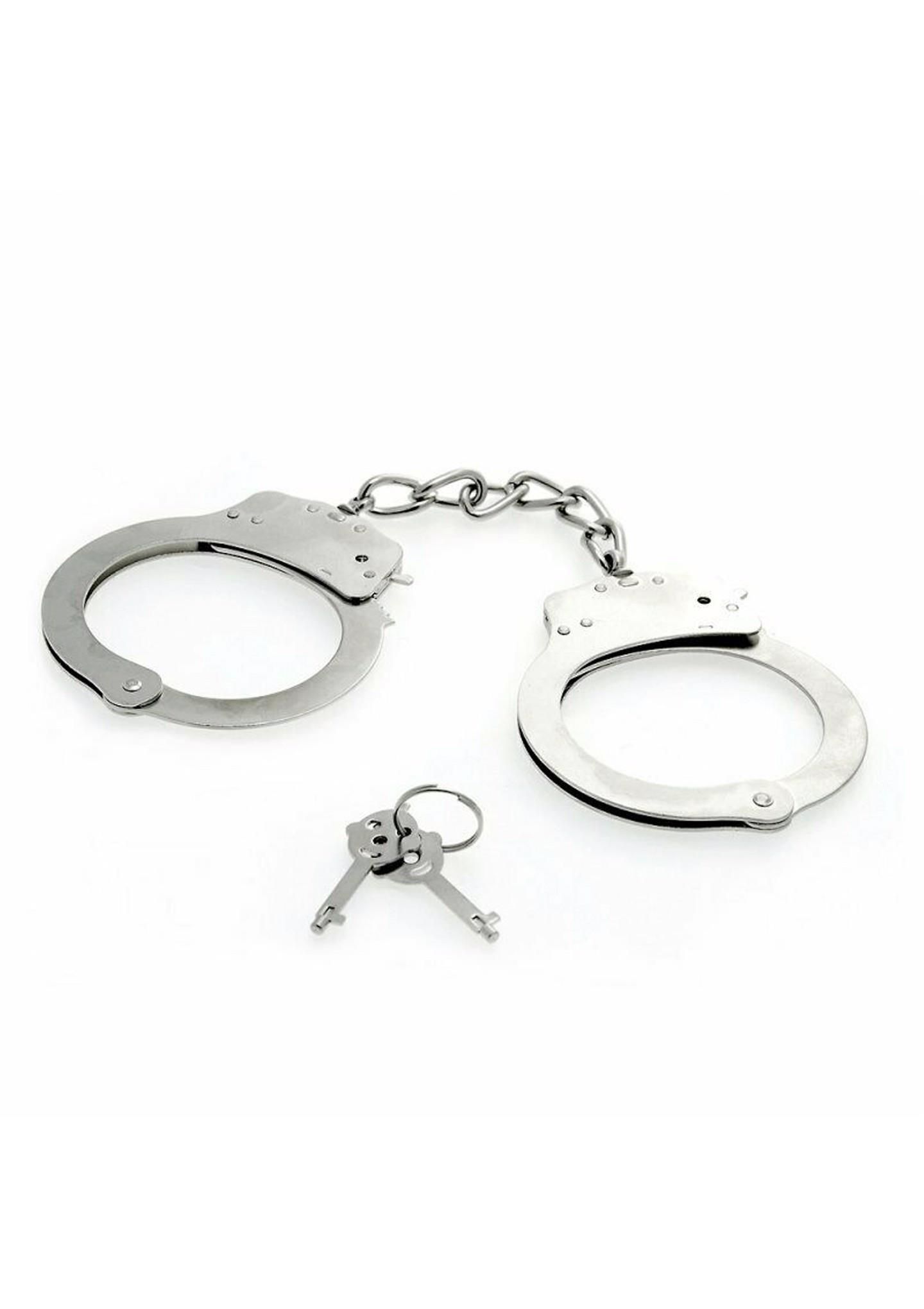 Металеві наручники Seven Creations Hand Cuffs (сріблястий)