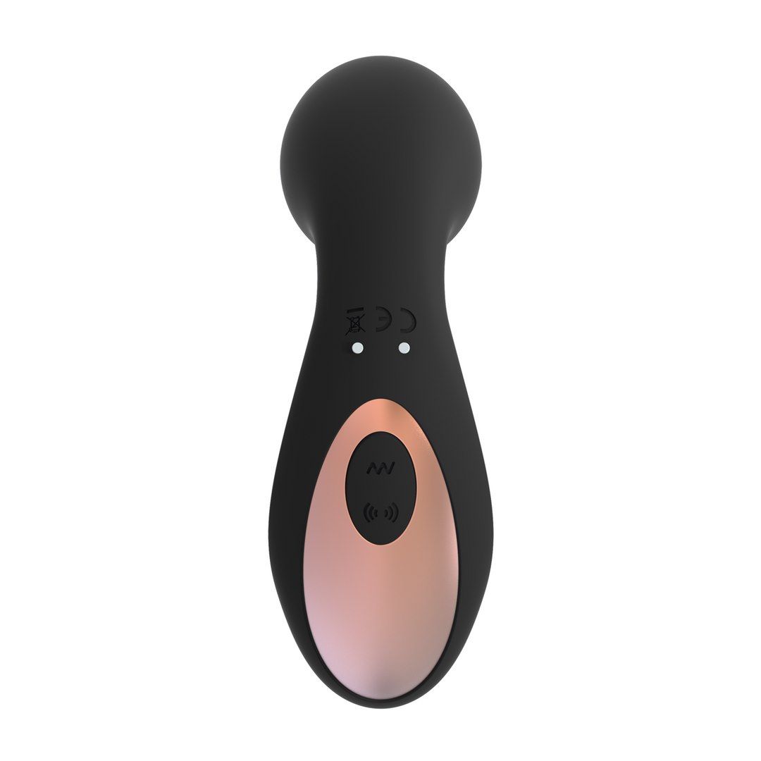 Вакуумний стимулятор клітора з вібрацією Desirable Bendable Air Pulse (чорний)
