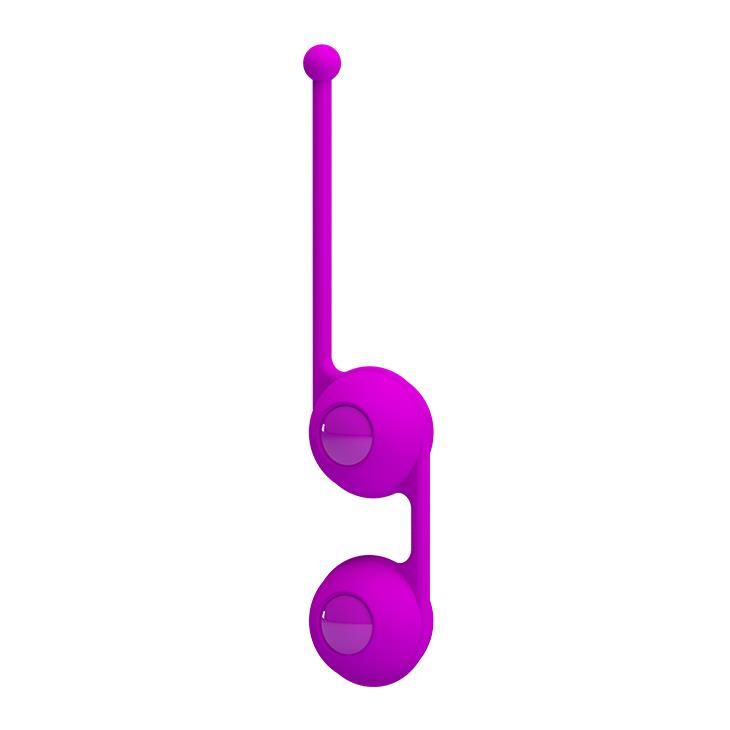 Вагинальные шарики Pretty Love Up Balls III, 17 см (фиолетовый)