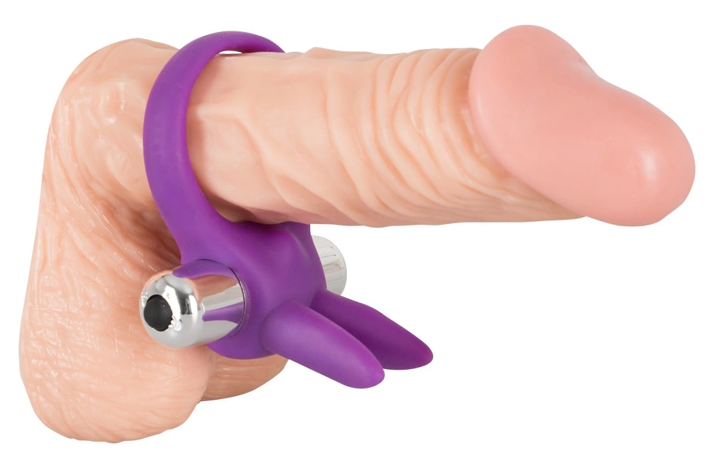Эрекционное кольцо Sweet Smile Cock Ring Rabbit, 6.5 см (фиолетовый)