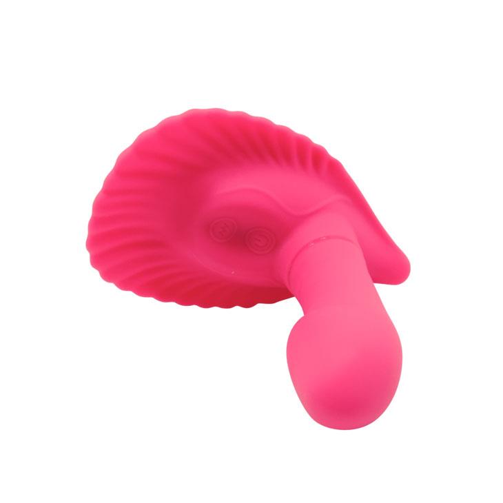 Вибратор Pretty Love Fancy Clamshell, 10 см (розовый)