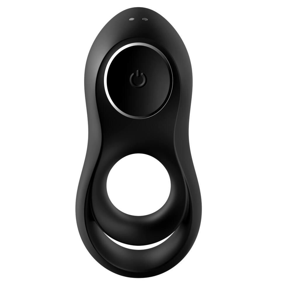 Виброкольцо Satisfyer Legendary Duo (черный)