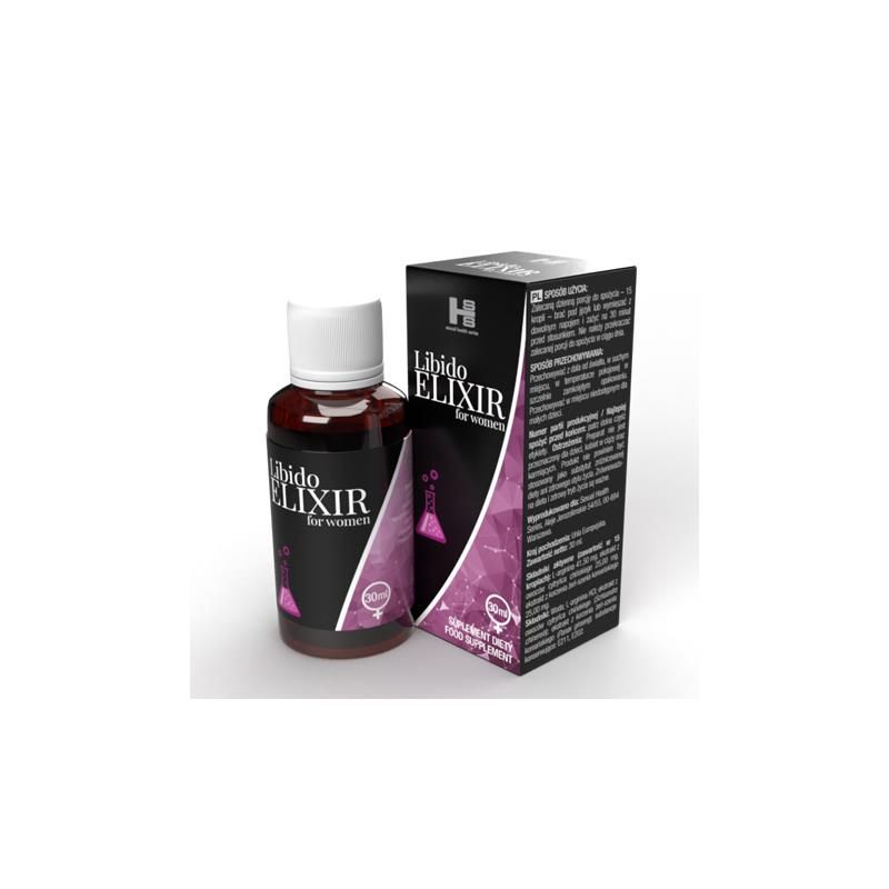 EROMED Libido Elixir for Women - Krople dla kobiet, Bez zapachu i smaku, 30 ml