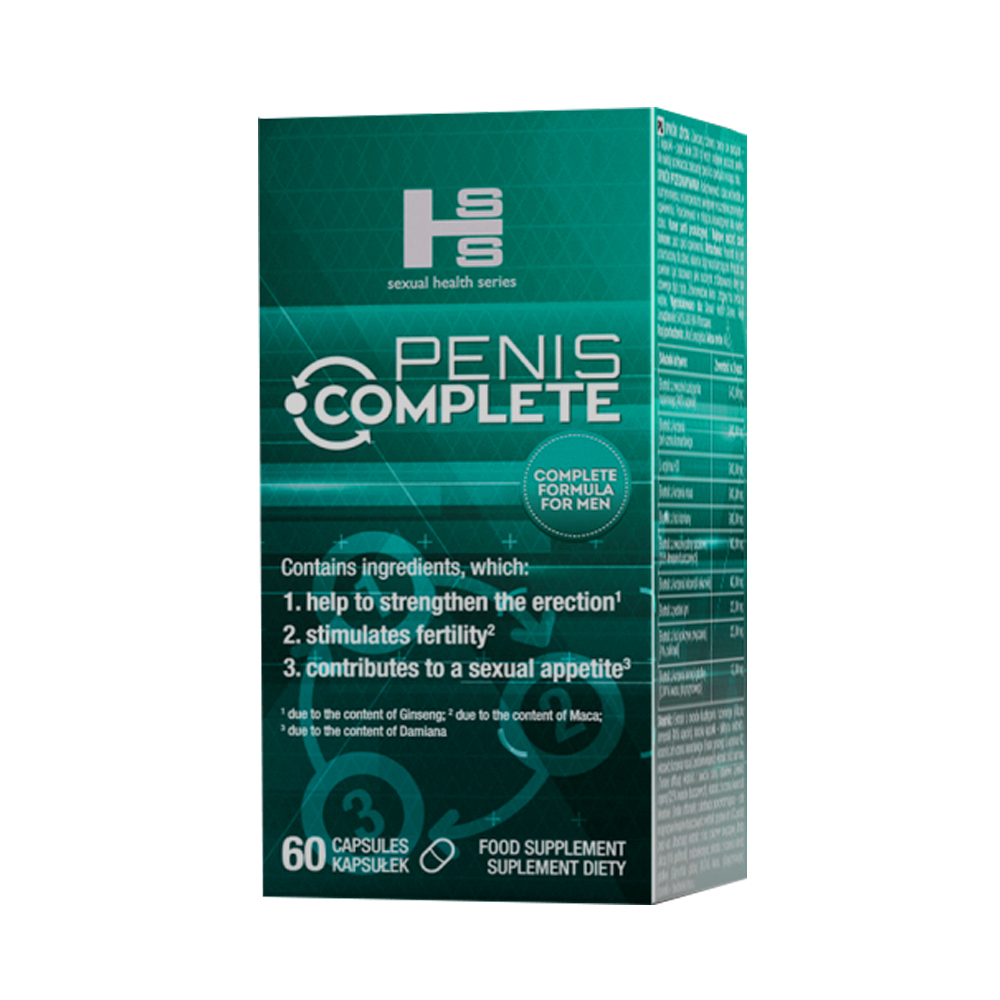 Tabletki dla mężczyzn SHS Penis Complete, 60 szt