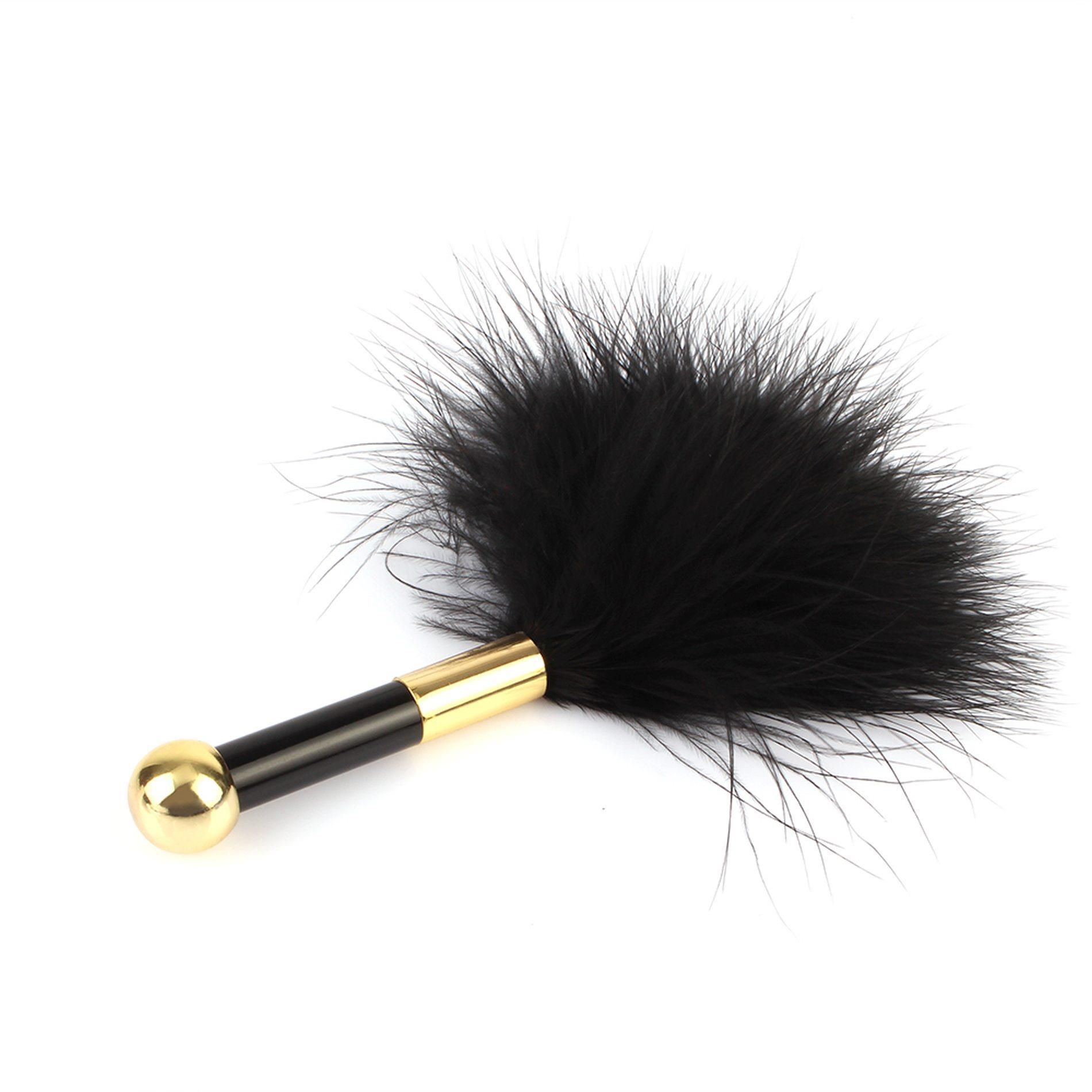 Перо-тиклер Senuelo Frisky Feather Tickler (черный)