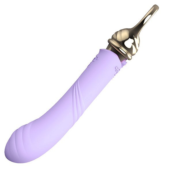 Вибратор Zalo Courage Pre-Heating G-spot Massager, 20,6 см (фиолетовый)