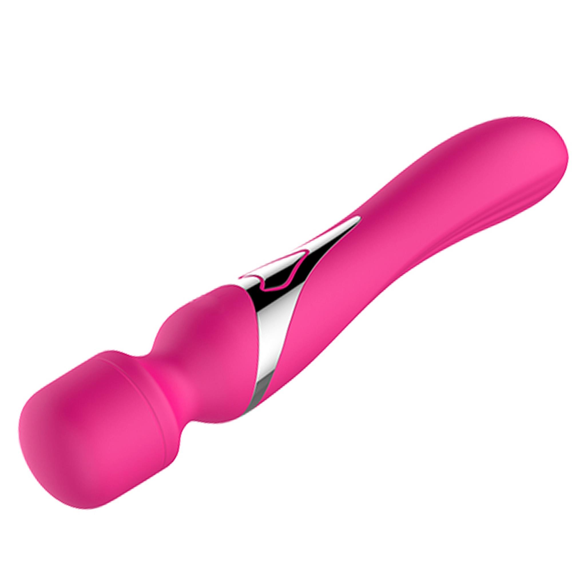 Вибратор B - Series Fox Dual Massager Pulsator, 22.6 см (розовый)