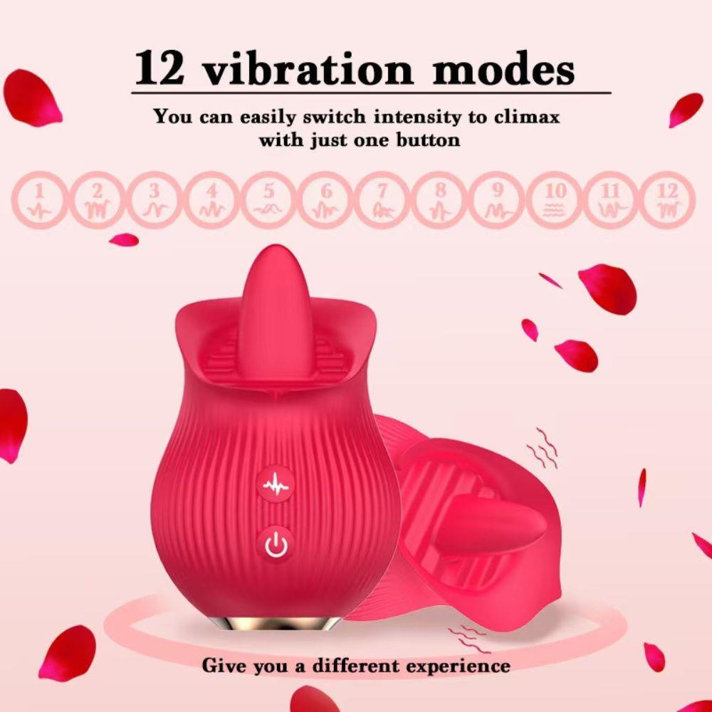 Вибратор B - Series Lyla Petal Bliss, 8.8 см (красный)