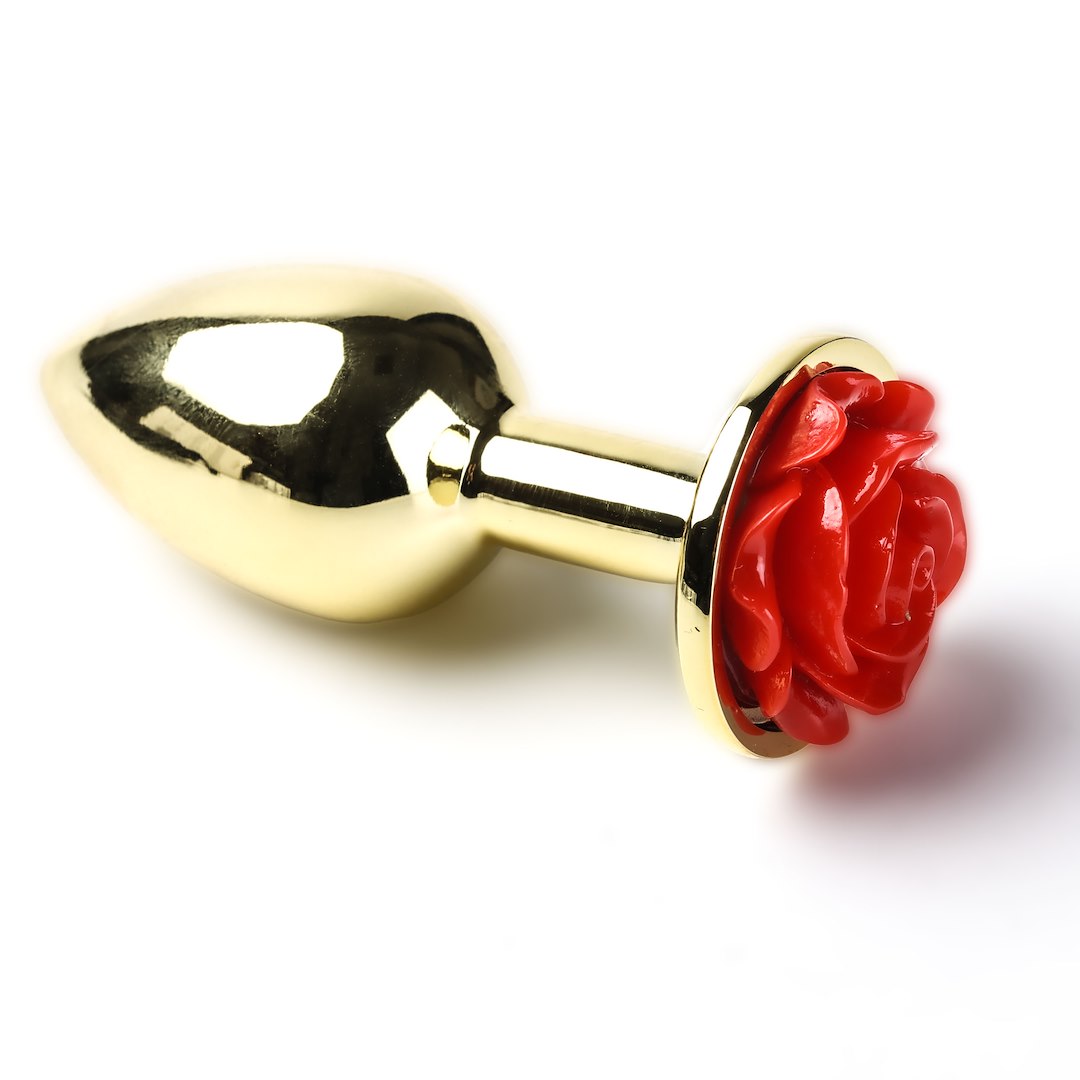 Korek analny Simply Pleasure S, 7 cm (czerwony)