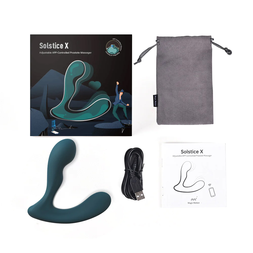 Стимулятор простаты Magic Motion Solstice X, 11,8 см (зеленый)
