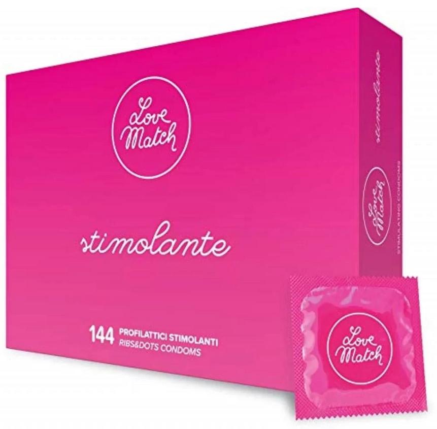 Презервативи Love Match Stimolante, 144 шт