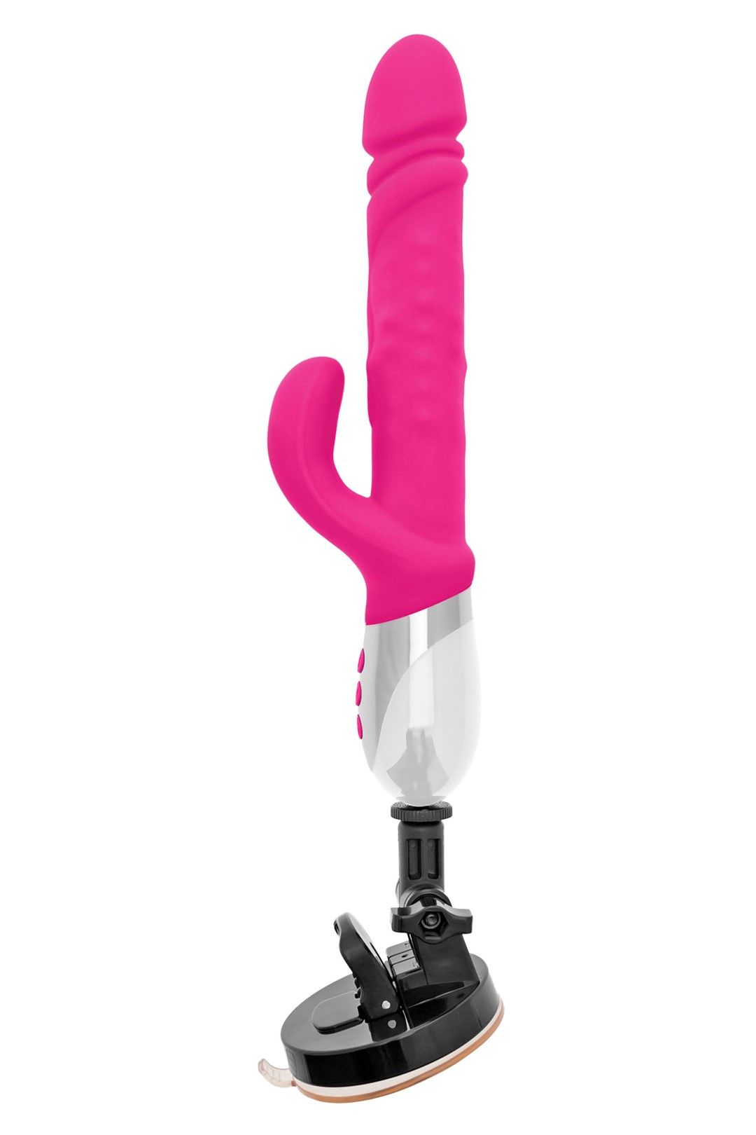 Вибратор-кролик Pleasures Premium Xtreme, 27,5 см (розовый)