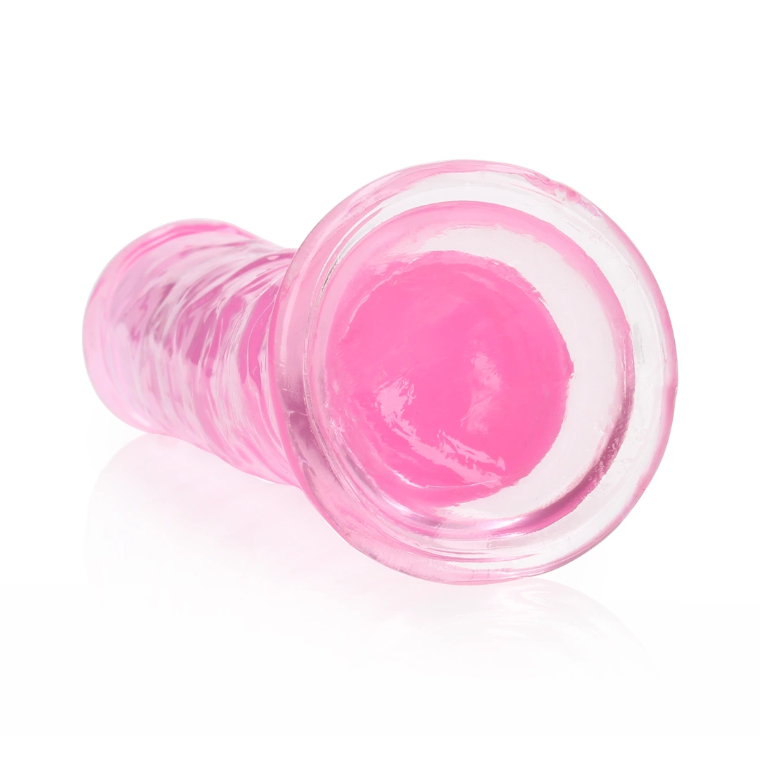 Фаллоимитатор RealRock Crystal Clear, 22 см (розовый)