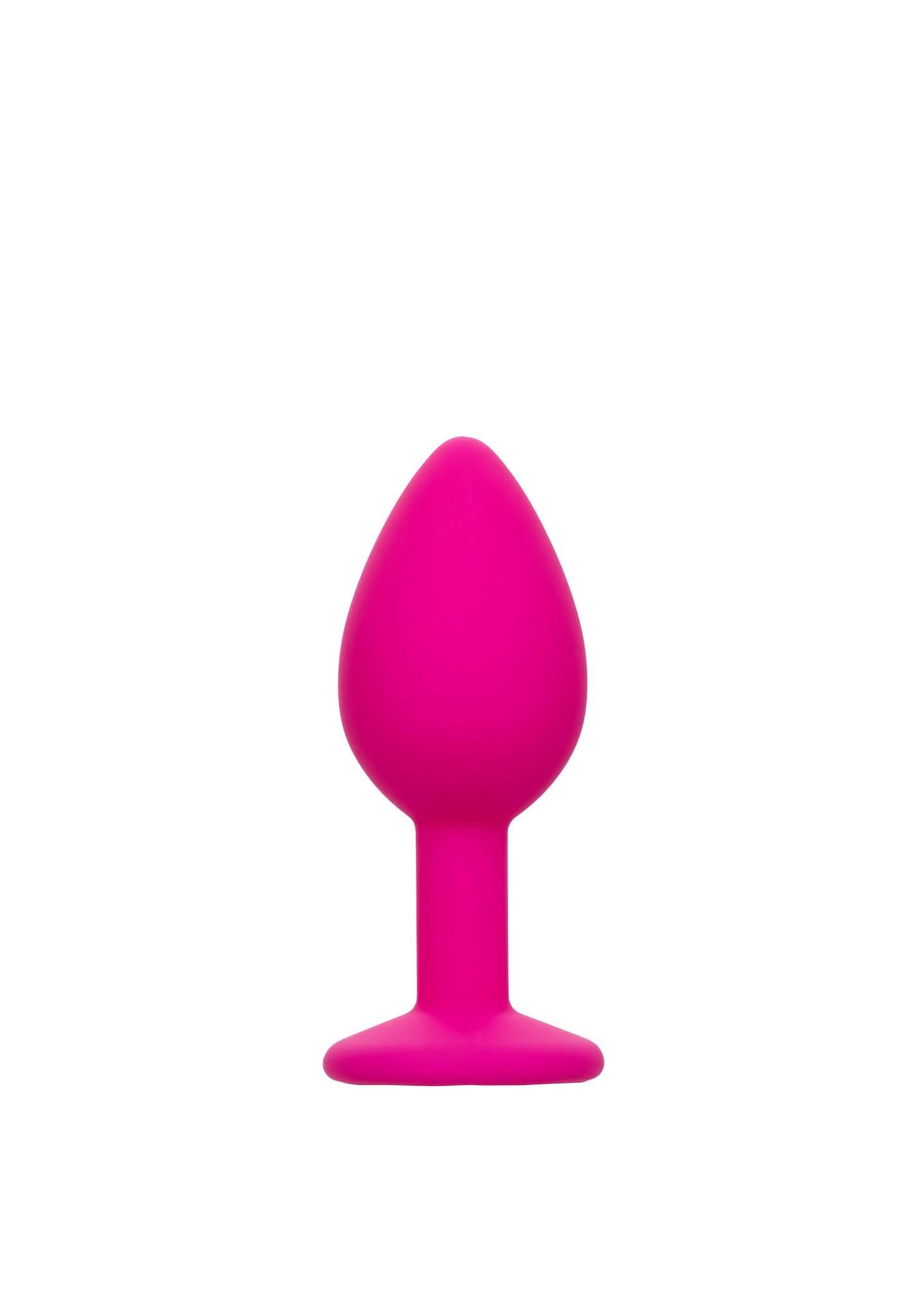 Набор анальных пробок Calexotics Cheeky Gems, 3 шт (розовый)