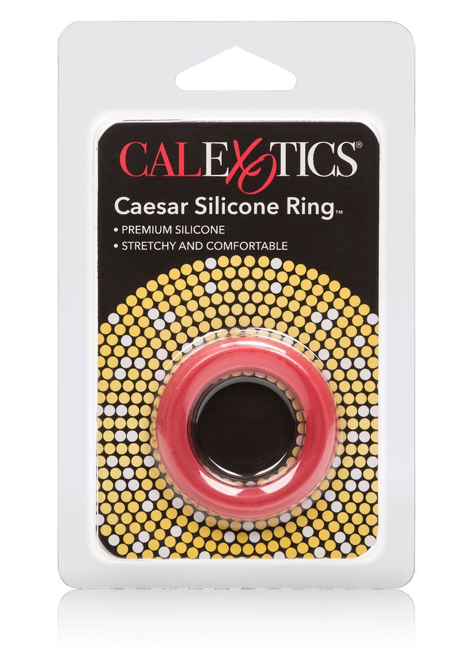 Эрекционное кольцо California Exotic Novelties Caeser (красный)