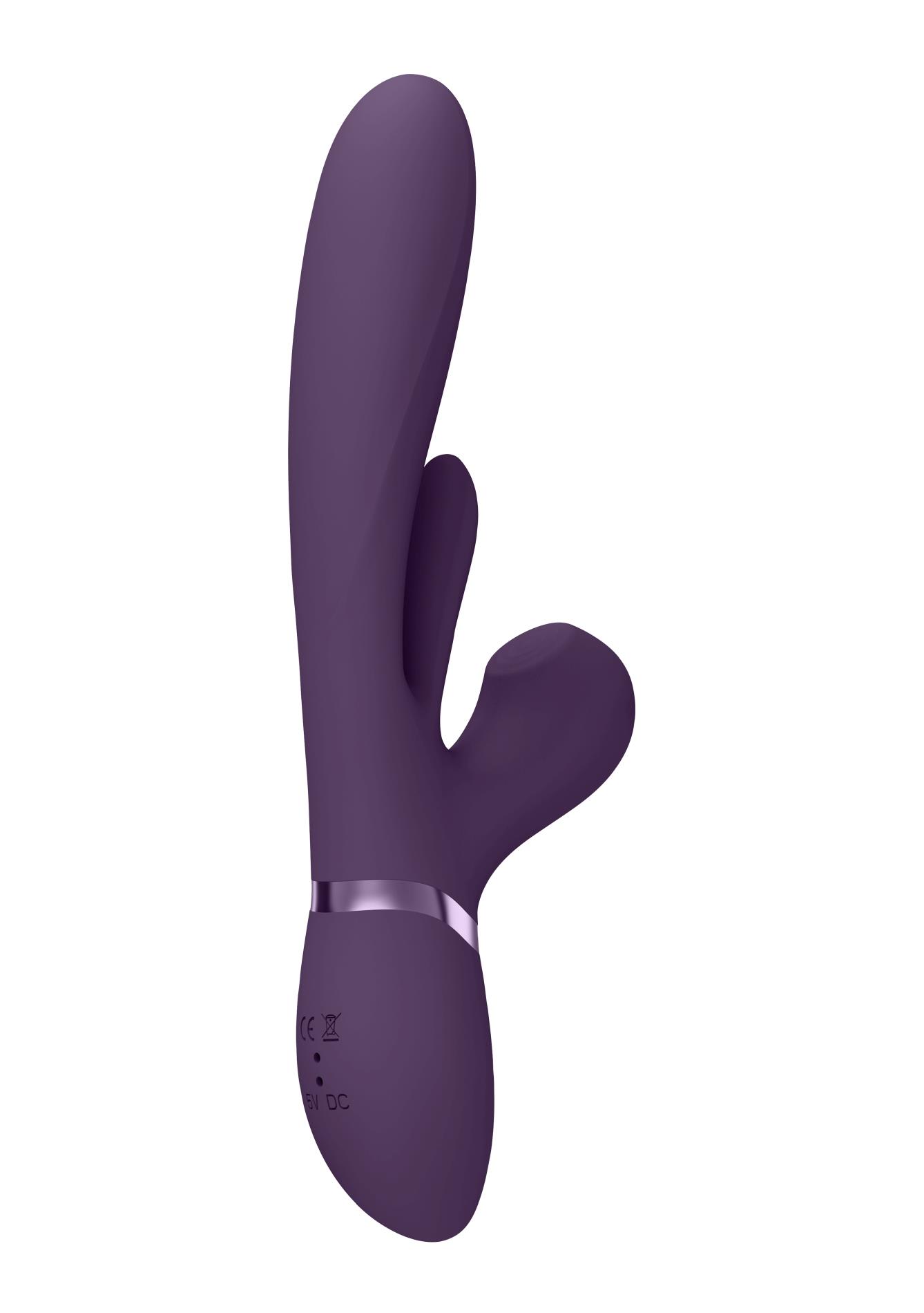 Vive Kura - Wibrator, Fioletowy, 24.9 cm