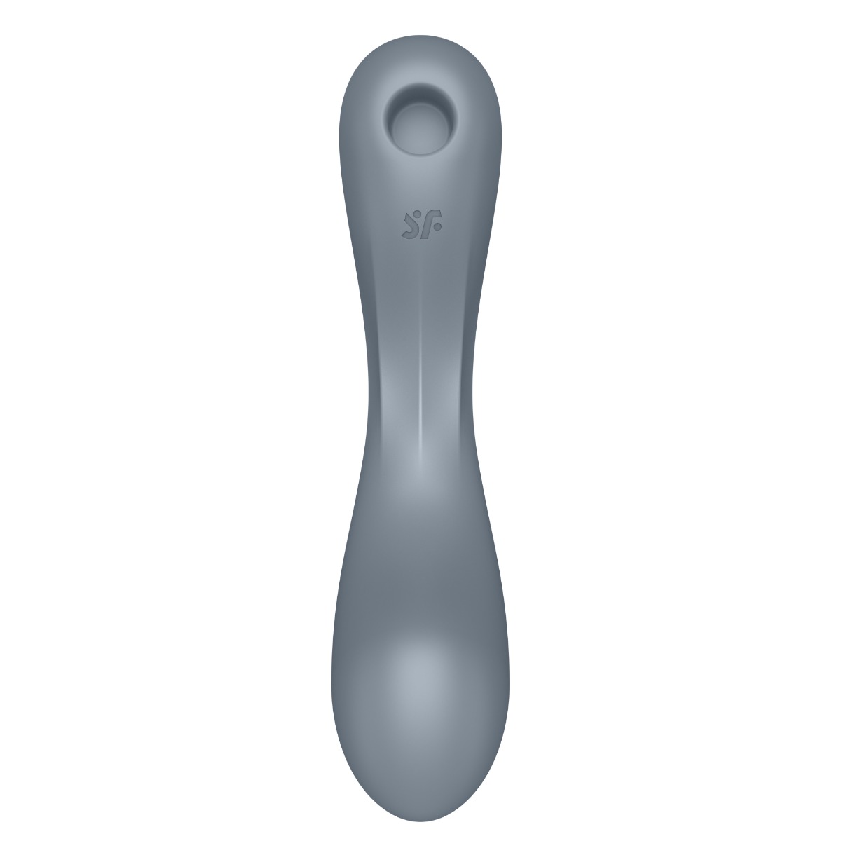 Bezdotykowy stymulator łechtaczki z wibracjami Satisfyer Curvy Trinity 1 (szary)