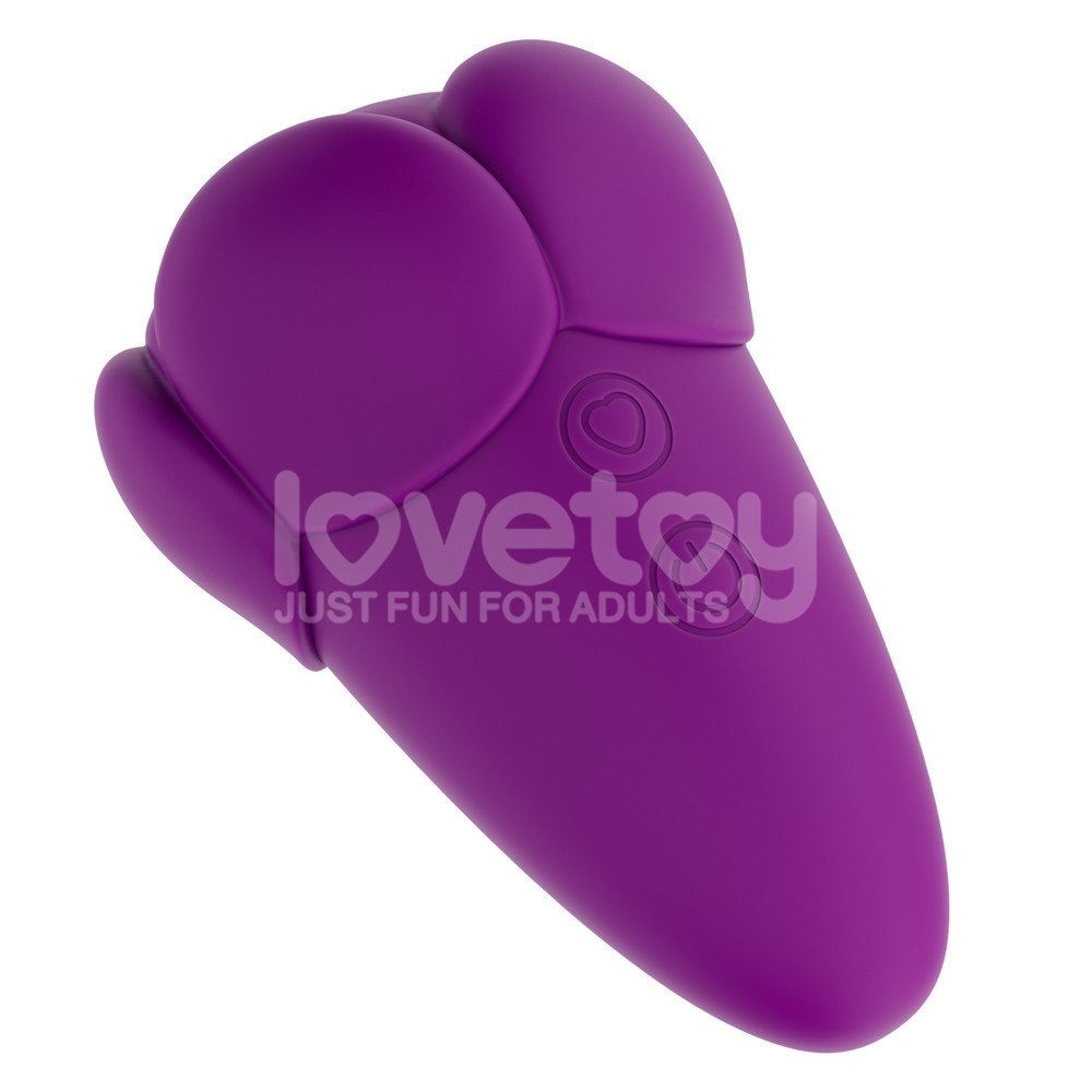 Вибратор для клитора Love Toy Flicker, 9.7 см (фиолетовый)