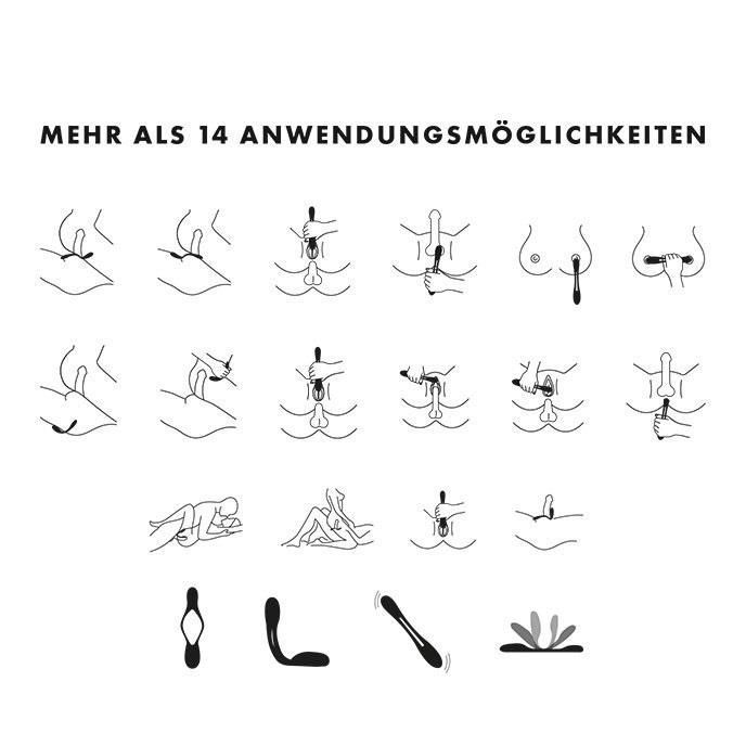 Wibrator Satisfyer Elastic Game, 20 cm (niebieski)