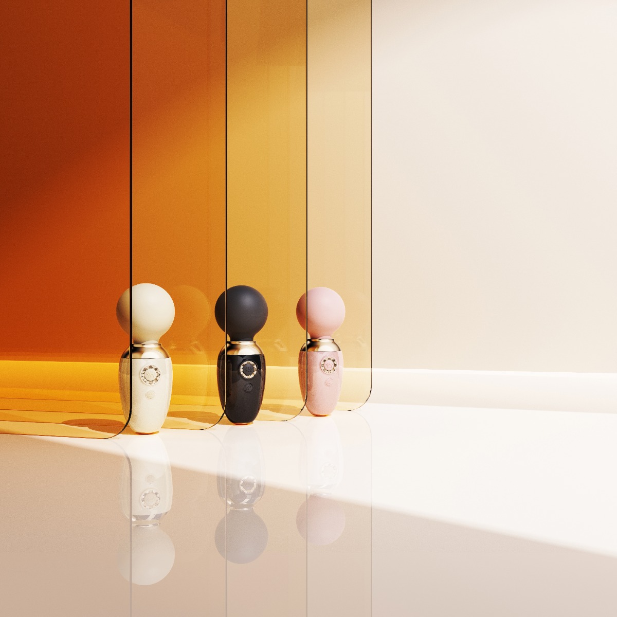 Wibrator łechtaczki Zalo Ava Ivory, 8,9 cm (biały)