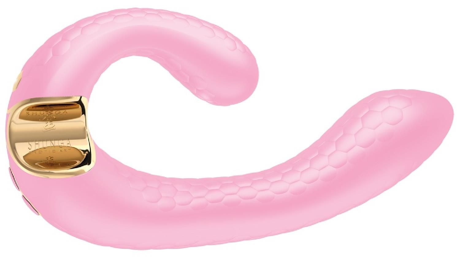 Вібратор Shunga Miyo Intimate, 18,5 см (світло-рожевий)