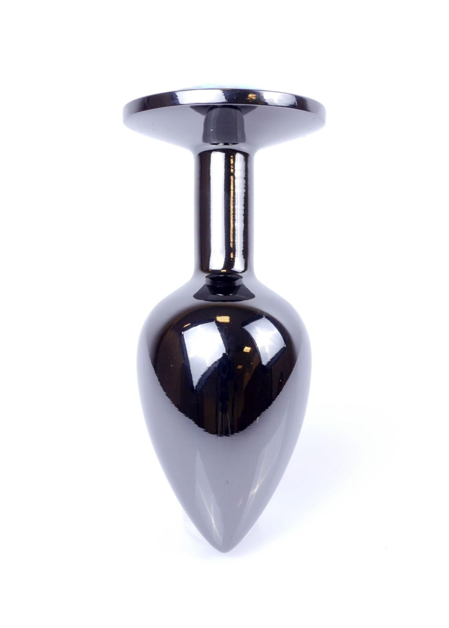 Korek analny MyLove Toys Jewelry Dark Silver Plug, 7 cm (jasnoróżowy)