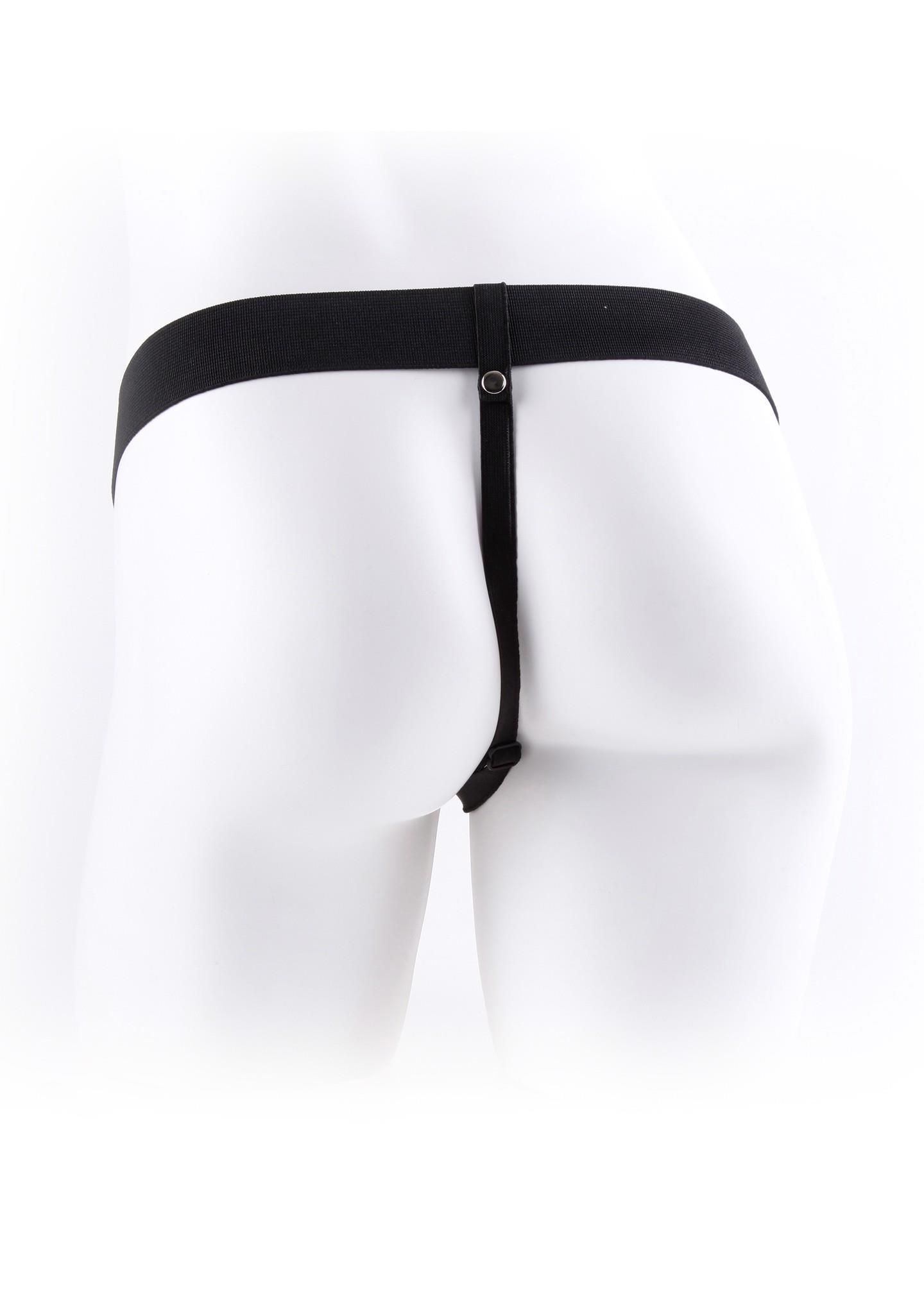 Полый страпон с вибрацией Fetish Fantasy Series, 19 см (фиолетовый)